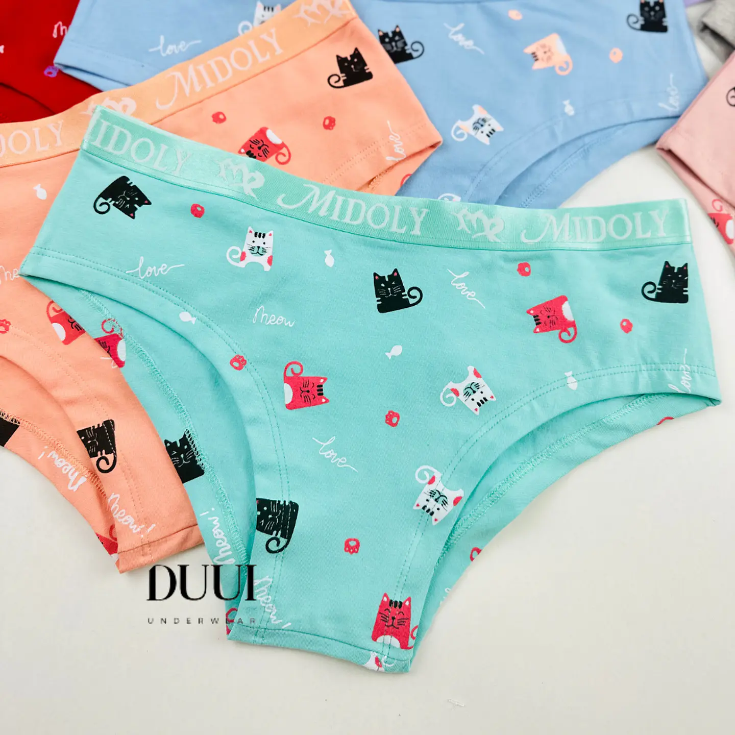   3 CALZON PERUANO CON DISEÑO GATITO #P03 5