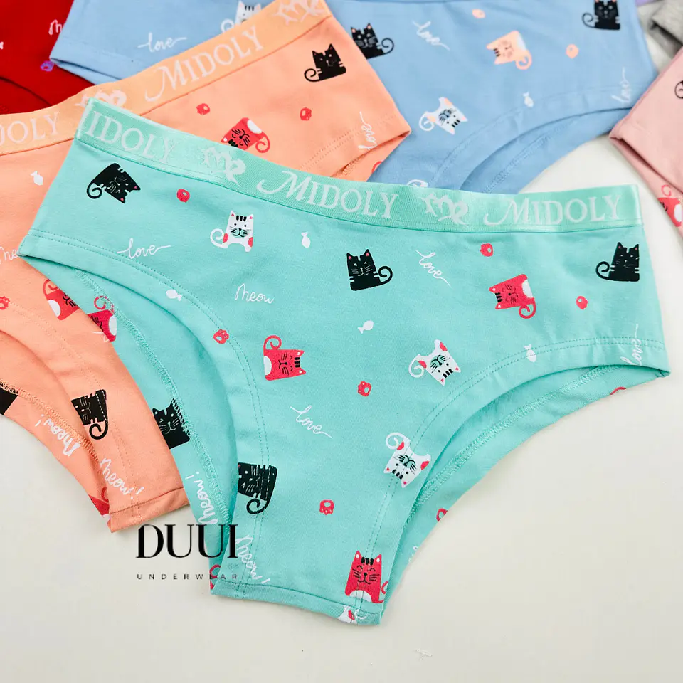   3 CALZON PERUANO CON DISEÑO GATITO #P03 5