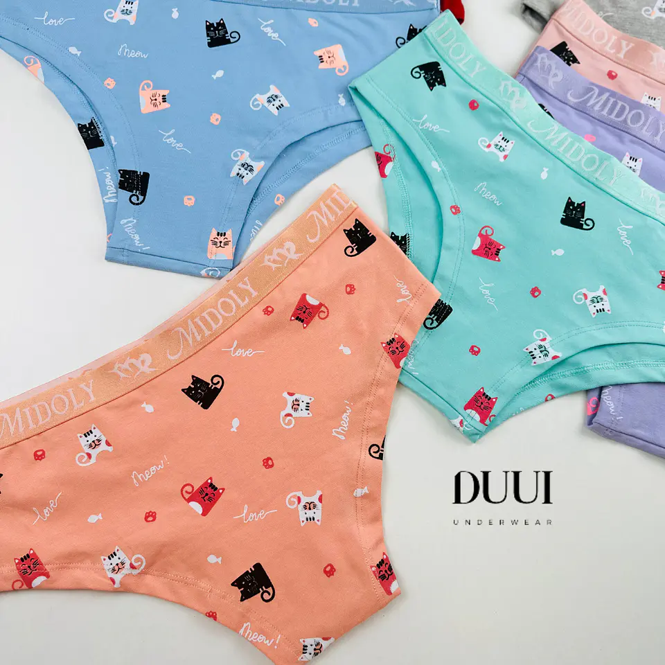   3 CALZON PERUANO CON DISEÑO GATITO #P03 6