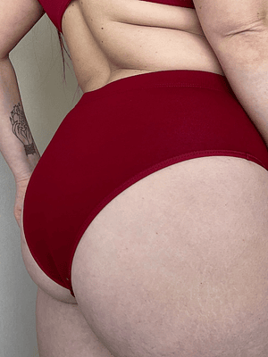 3 CALZÓN DE ALGODÓN PERUANO TIRO ALTO #P05