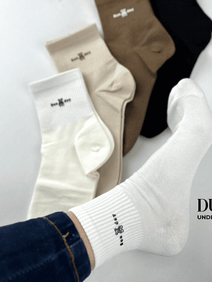 5 PARES DE  CALCETINES DE ALGODON OSITO C- 12