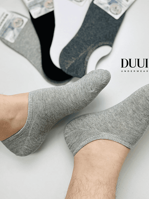 6 PARES DE CALCETINES INVISIBLES DE ALGODON HOMBRE #H05