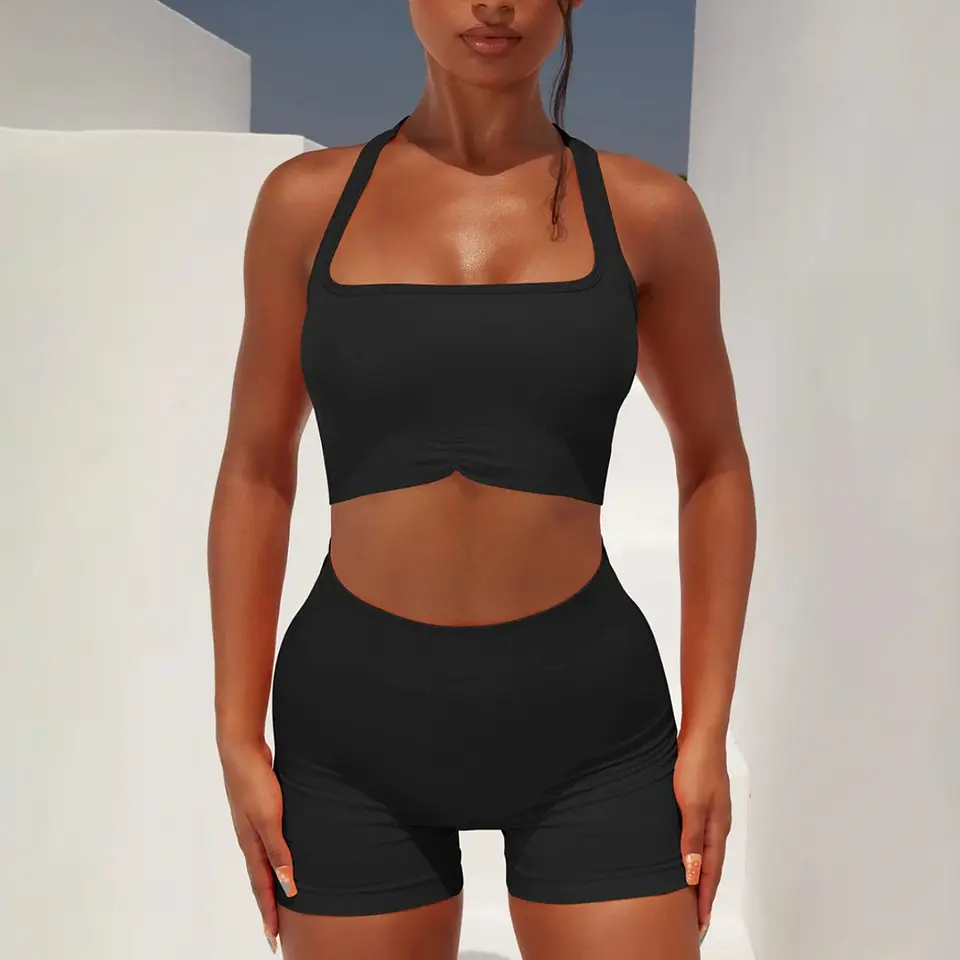 CONJUNTO LISO PETO + BOXER ( NEGRO )  2