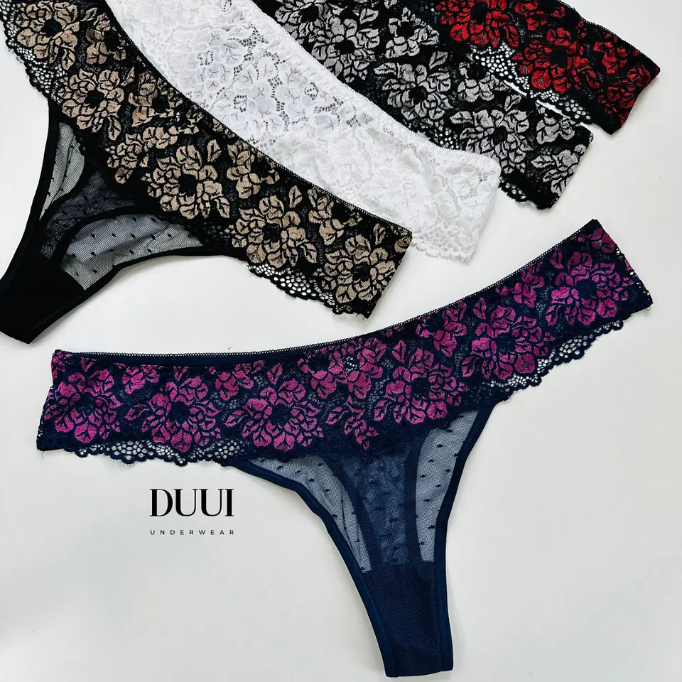 4 COLALESS EXTRA LINDA DE ENCAJE FLORAL #804 1
