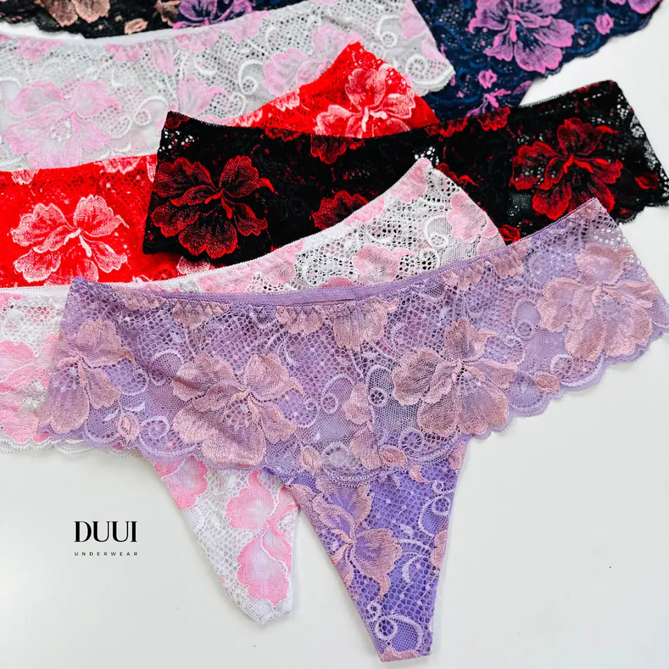 3 COLALESS EXTRA LINDA ENCAJE FLORAL #004 3