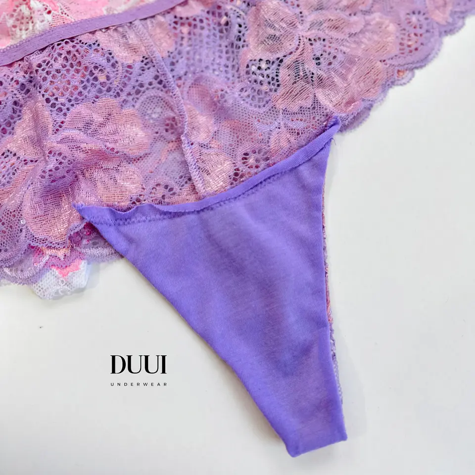 3 COLALESS EXTRA LINDA ENCAJE FLORAL #004 4
