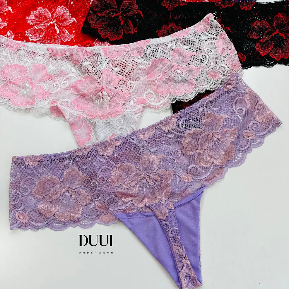 3 COLALESS EXTRA LINDA ENCAJE FLORAL #004 5