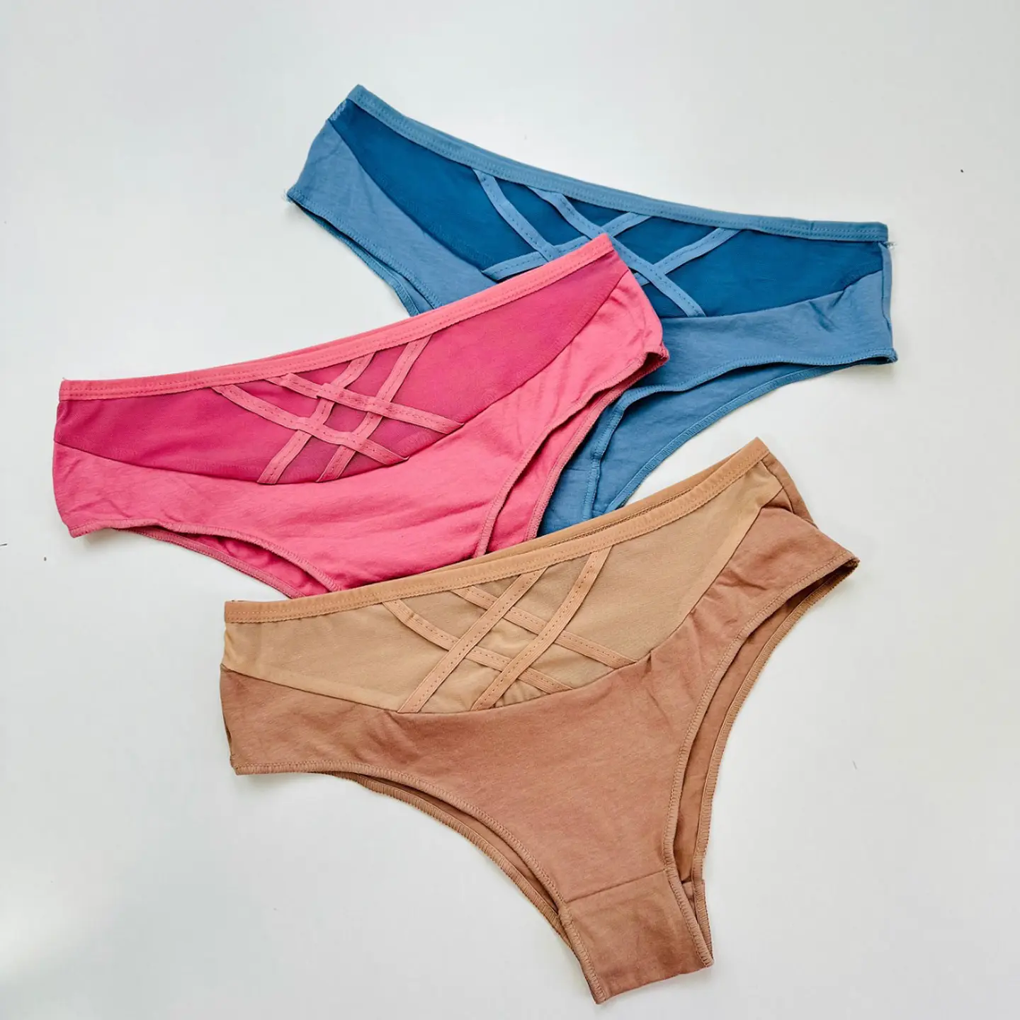 6 CALZONES  BIKINI DE ALGODÓN  #345 3