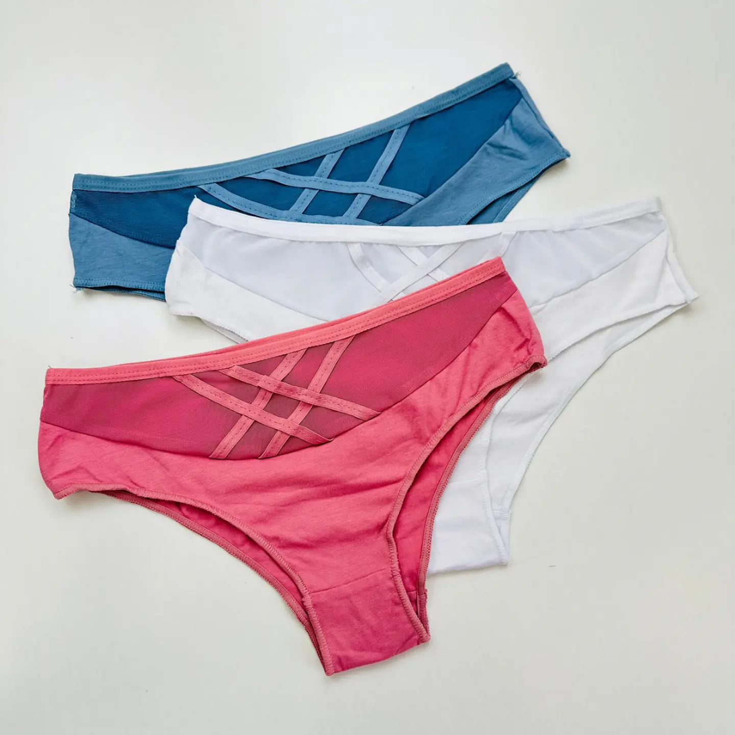 6 CALZONES  BIKINI DE ALGODÓN  #345 5
