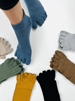 3 PARES DE CALCETINES ALGODÓN DE DEDITOS #D43