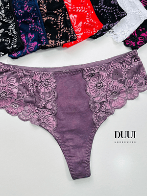 4 COLALESS ALGODÓN ENCAJE #3732