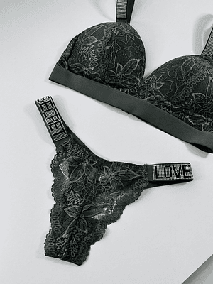 1 CONJUNTO SEXY BRILLO 