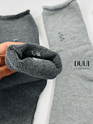 12 PARES DE CALCETINES ALGODON CON INTERIOR DE TOALLA #80