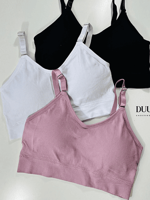 3 PETOS BASICOS ACANALADOS #2538