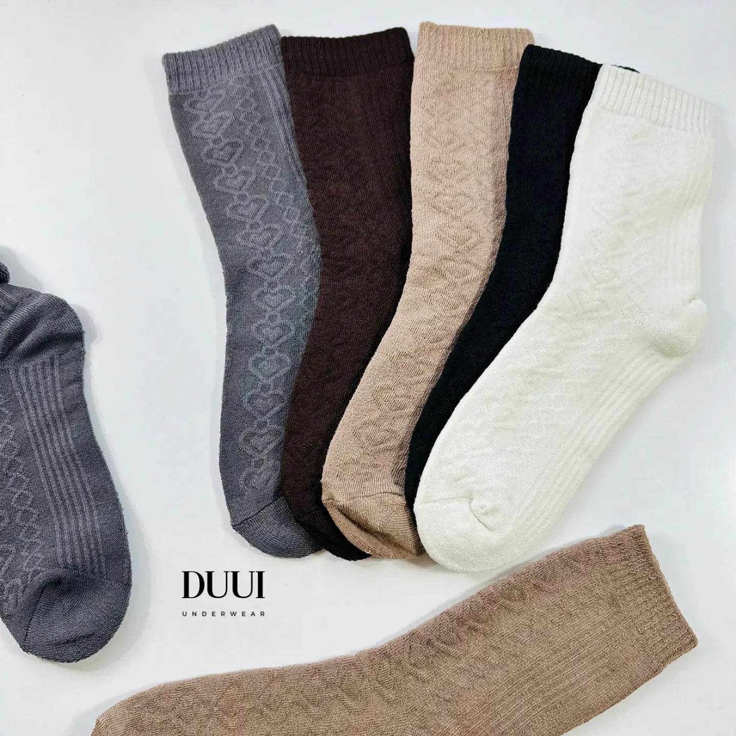 12 PARES DE CALCETINES DE ALGODON CON INTERIOR DE TOALLA M93 4
