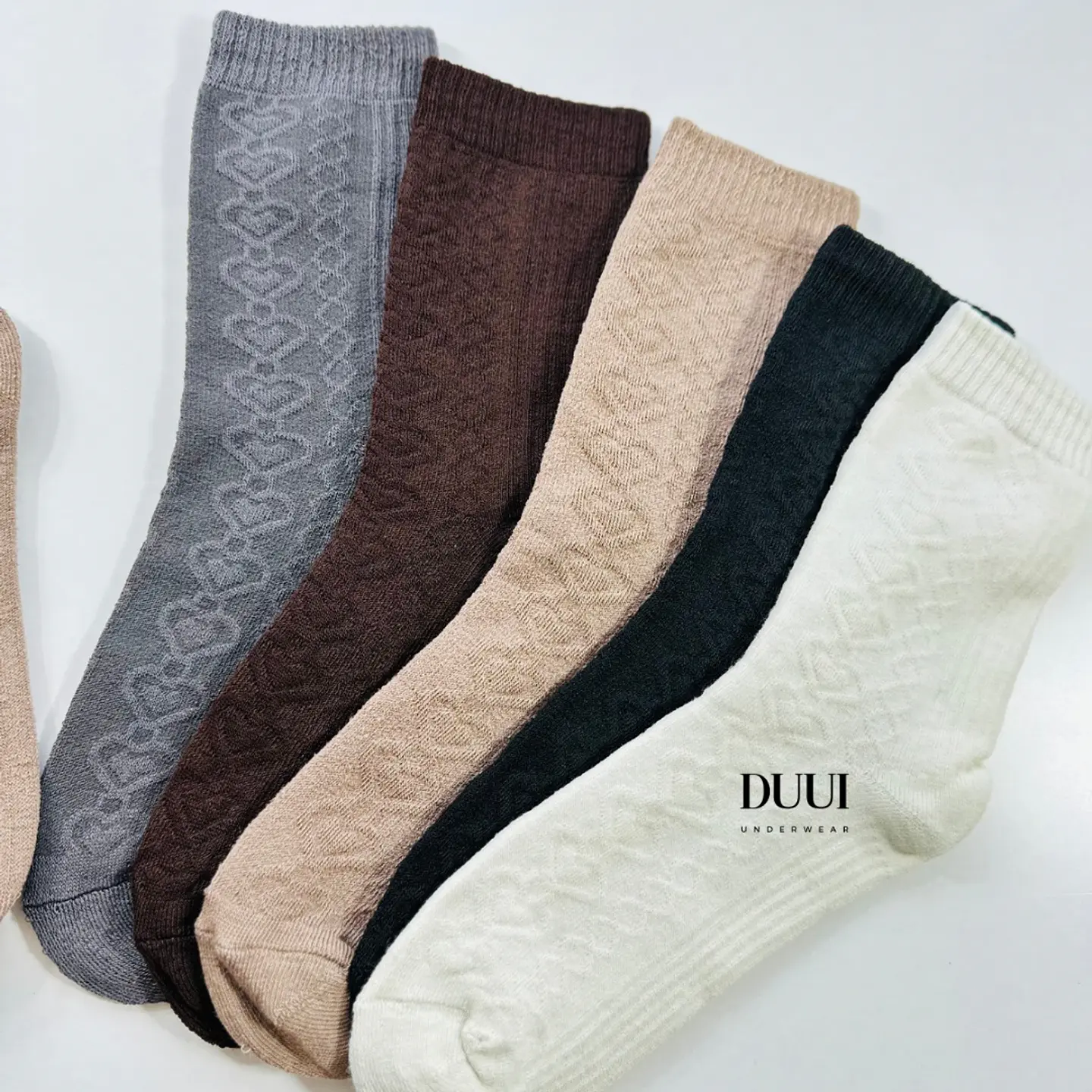 12 PARES DE CALCETINES DE ALGODON CON INTERIOR DE TOALLA M93 5