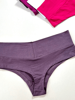 4 SEMI COLALESS PRETINA   DOBLE TIRO MEDIO  ALGODON #005