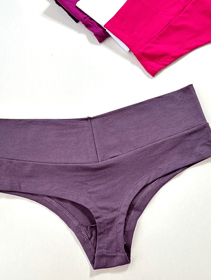 4 SEMI COLALESS PRETINA   DOBLE TIRO MEDIO  ALGODON #005