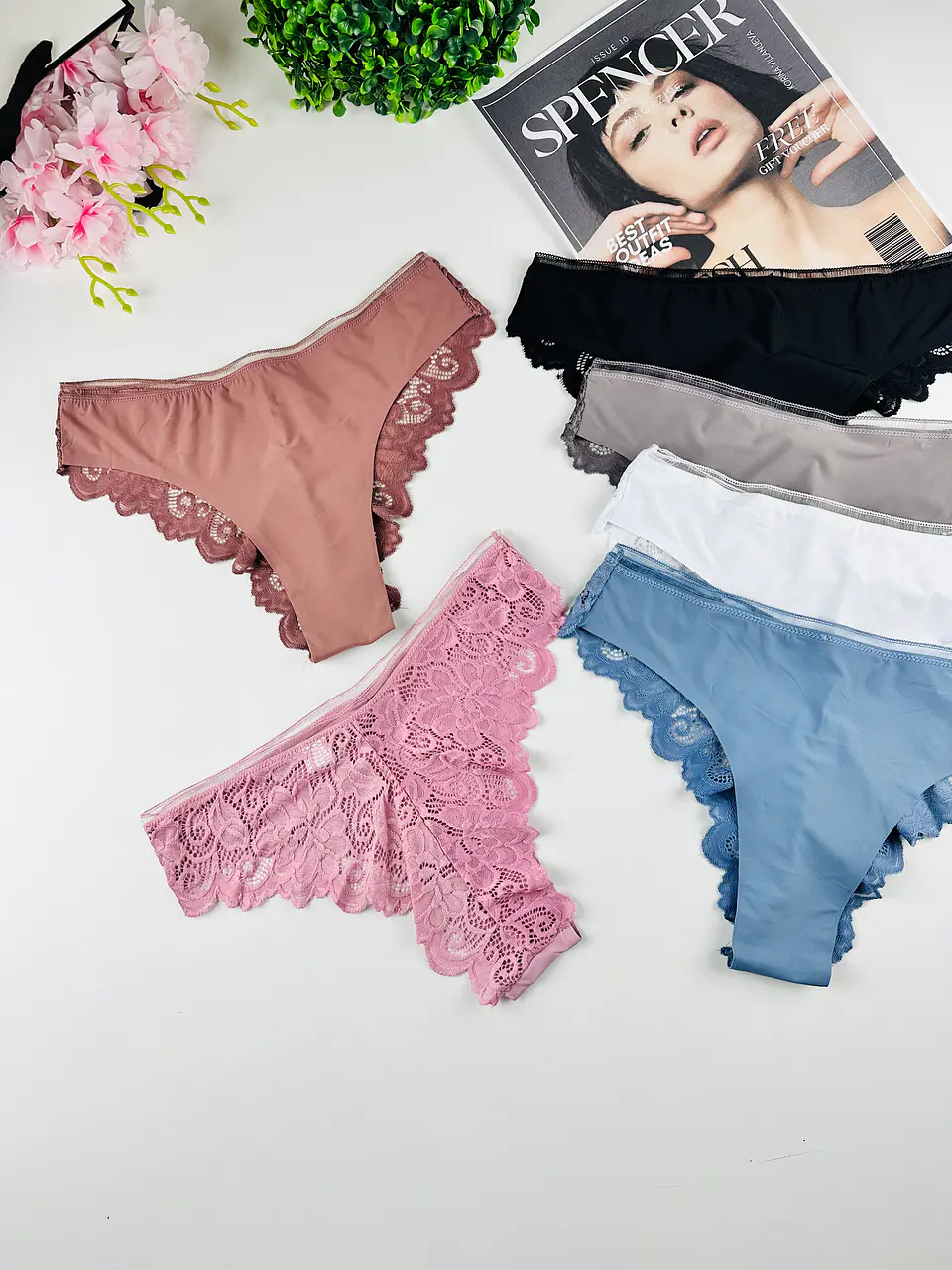 3 CULOTTE INVISBLE ENCAJE #299 5