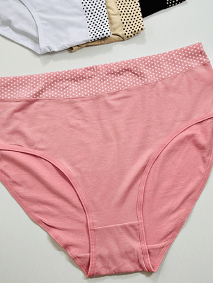 4 CALZON DE ALGODON TIRO ALTO #92