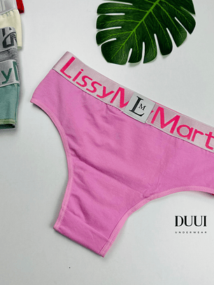 4 CALZON BIKINI ALGODON PERUANO #587