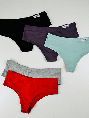 4 SEMI COLALESS ALGODON PERUANO  TIRO ALTO #344