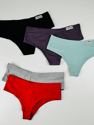 4 SEMI COLALESS ALGODON PERUANO  TIRO ALTO #344