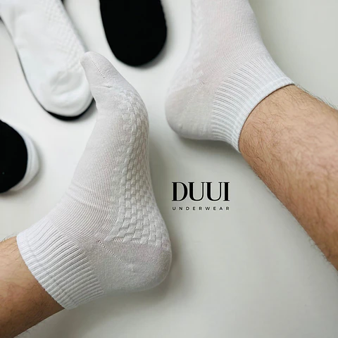 12 PARES DE CALCETINES DE ALGODON TOBILLERO DE HOMBRE #H03