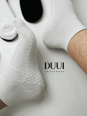 12 PARES DE CALCETINES DE ALGODON TOBILLERO DE HOMBRE #H03