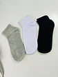 12 PARES DE CALCETINES DE ALGODON TOBILLERO DE HOMBRE #H03 - Miniatura 2