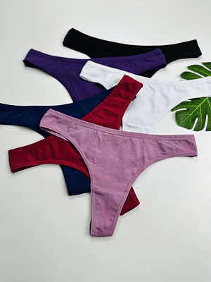 6 COLALESS DE ALGODON TIRO MEDIO #805