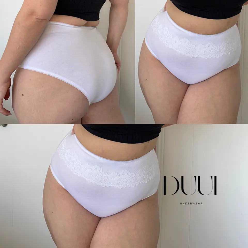 4 CALZON BIKINI  ALGODON  ENCAJE  #002 3