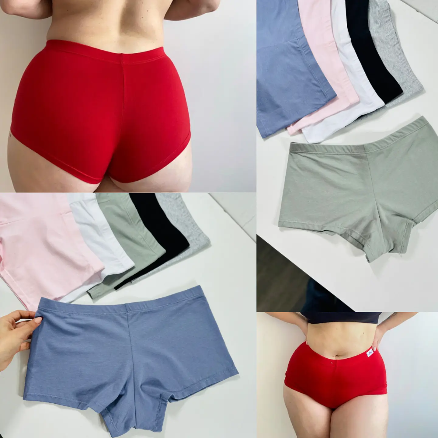 4 PANTALETAS DE ALGODON #017 1
