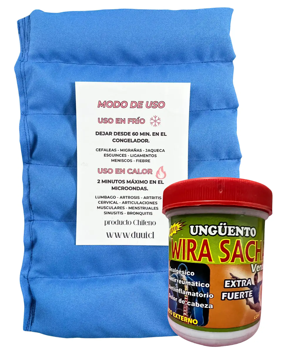 Guatero De Semillas 6 Celdas + Ungüento Para Frotación y Masajes 2