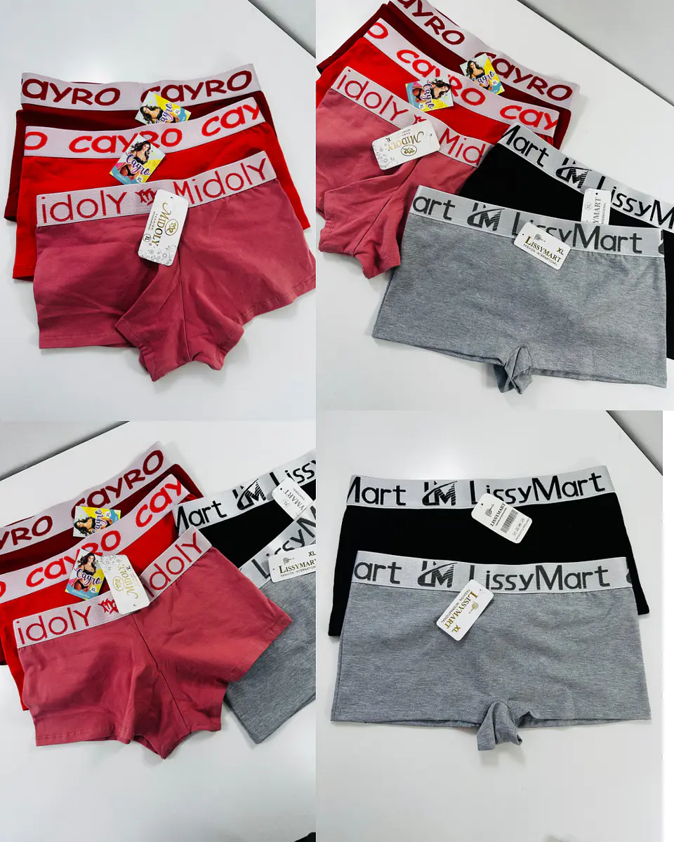 5 Pantaletas De Algodón Peruano #102 1