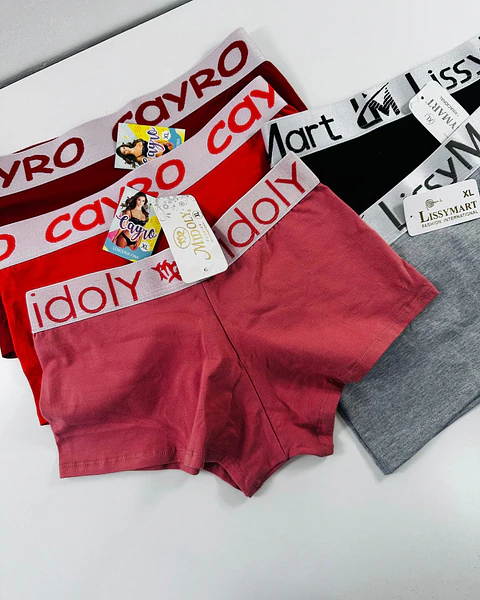 5 Pantaletas De Algodón Peruano #102