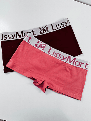 2 Pantaletas De Algodón Peruano #103