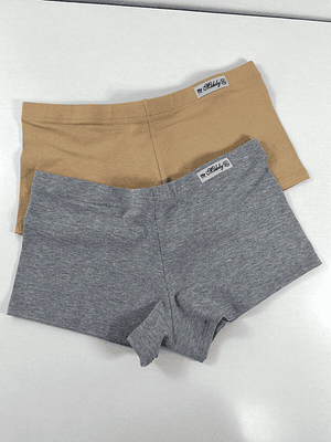 3 Pantaleta De Algodón Peruano Mixto #106