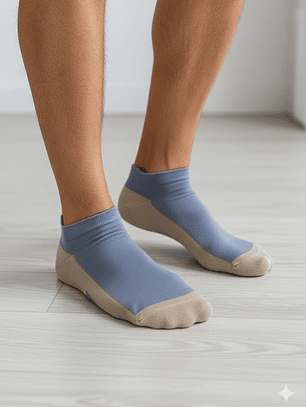 12 PARES DE CALCETINES BAMBÚ + COBRE #32