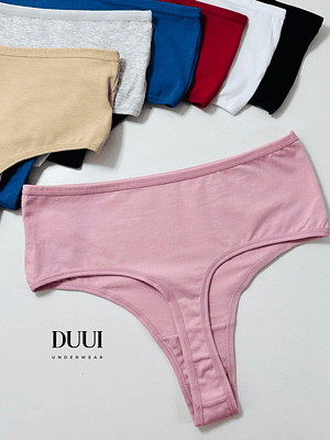 4 COLALESS DE ALGODON TIRO ALTO #180