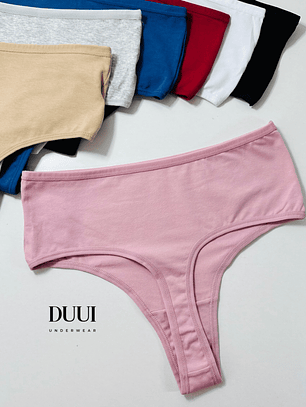 4 COLALESS DE ALGODON TIRO ALTO #180