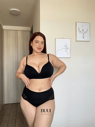 4 COLALESS DE ALGODON Y ENCAJE #214