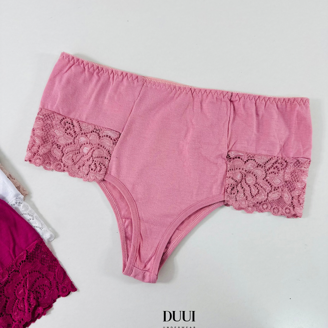 4 COLALESS DE ALGODON Y ENCAJE #214 3