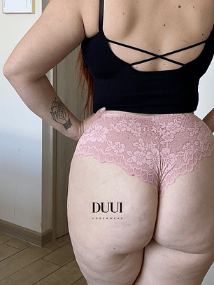 4 COLALESS CULOTTE ENCAJE #9081