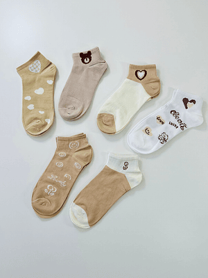 12 PARES DE CALCETINES ALGODÓN #192