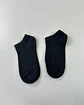 12 PARES DE CALCETINES TOBILLEROS ALGODÓN Y BAMBU  NEGRO #011 - Miniatura 3