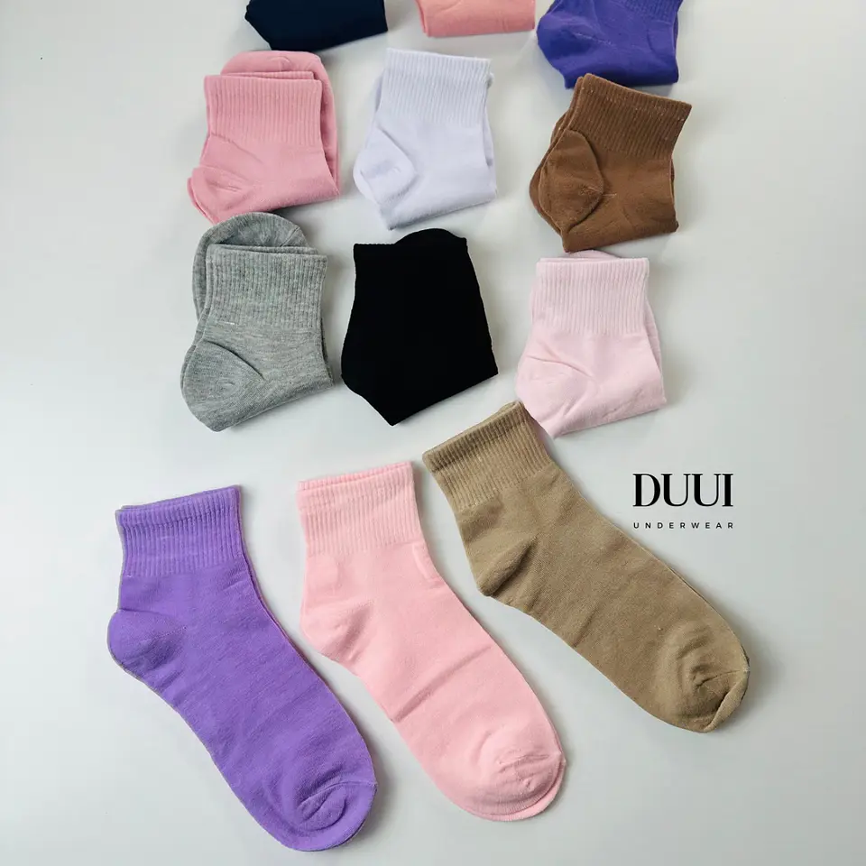 12 PARES DE CALCETINES ALGODON Y BAMBÚ #W02 4