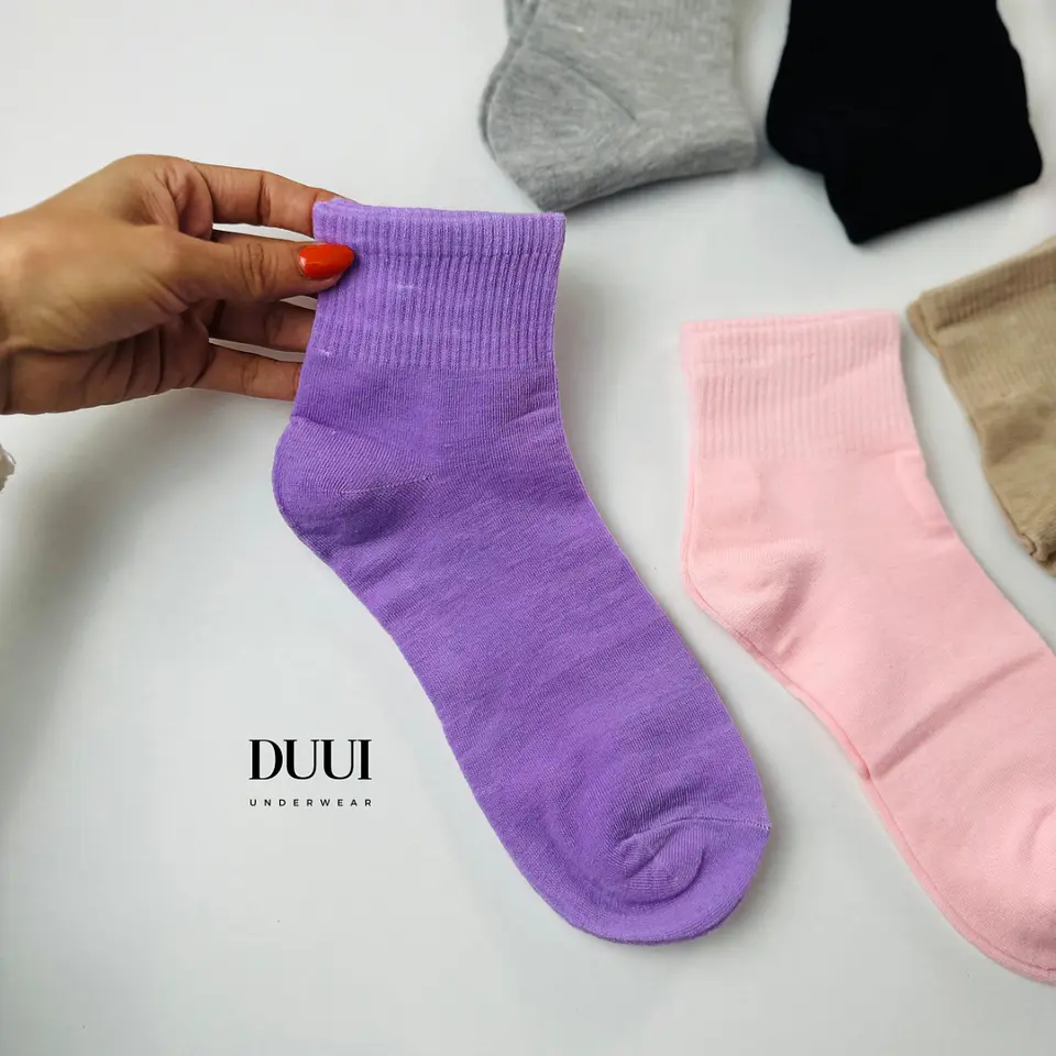 12 PARES DE CALCETINES ALGODON Y BAMBÚ #W02 3