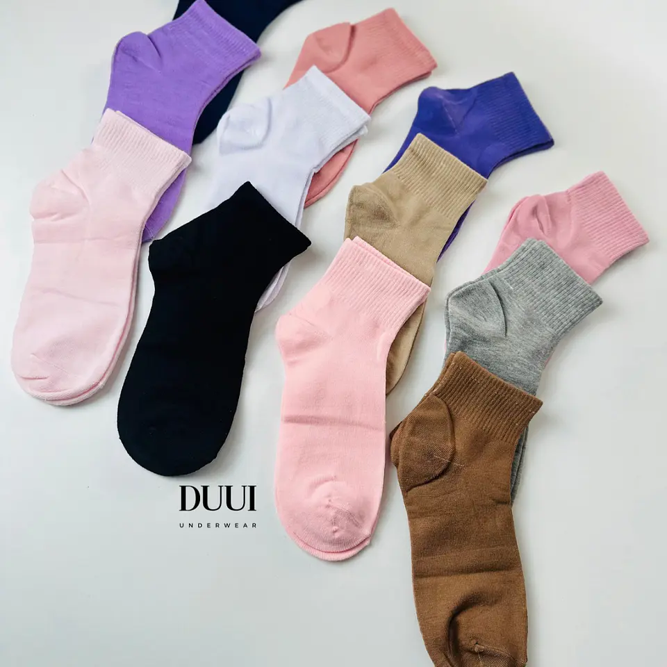 12 PARES DE CALCETINES ALGODON Y BAMBÚ #W02 6