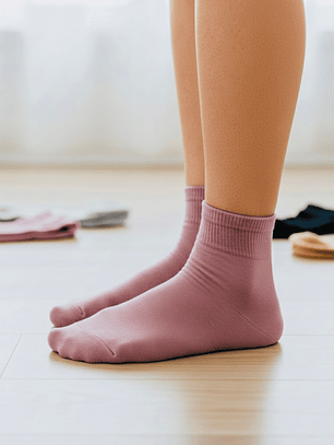 12 PARES DE CALCETINES ALGODON Y BAMBÚ #W02